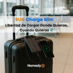 SUN Charge Slim + 🎁 4 Cables de Carga (USB, Tipo C, Micro USB y Lightning) + 🎁 eBook "Energía Nómada sin Límites"