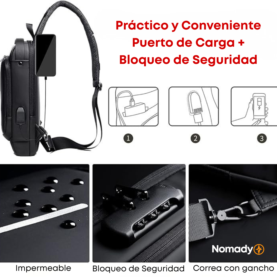 Nomady Ultra Bag + REGALO 🎁 eBook "10 Hacks de Viajero Inteligente"